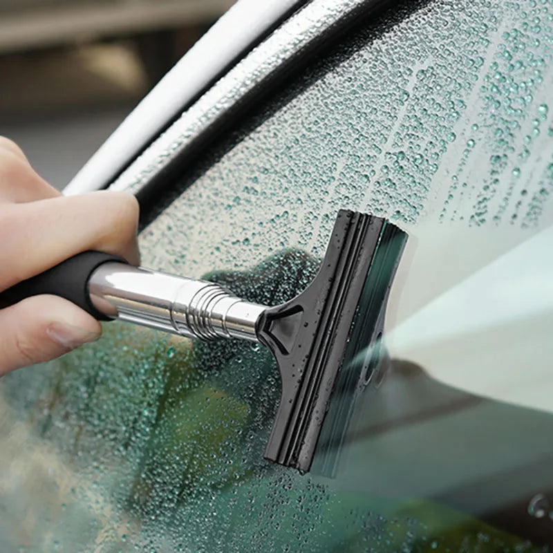 Car Rearview Mirror Wiper Cleaning Tool Auto Glass Mist Cleaner Scraper