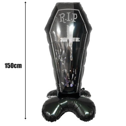 Halloween Balloon Giant Ghost Pumpkin Skull Castle Aluminum Film Standing Balloon