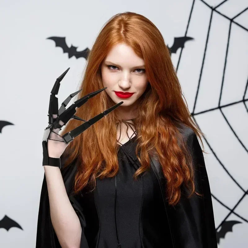 Halloween Articulated Fingers Fake Fingers Scary Skeleton Hand Cosplay Finger