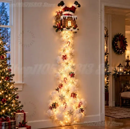 Christmas Magic Trail Wall Light-LED Glowing Christmas Scene Wall Decoration