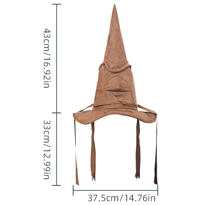 Halloween Witch Hat, Headwear for Party Cosplay, Masquerade Supplies