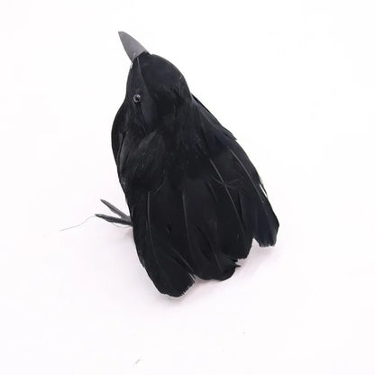 Halloween Decoration Simulation Black Crow Raven Bird Repellent Pest Control Pigeon