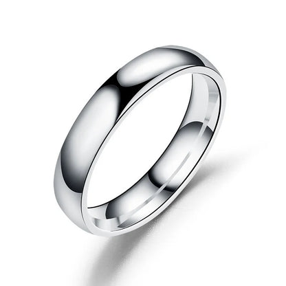 Prevent Allergy High Polished  Stainless Steel Couple Finger Jewelry Gifts
