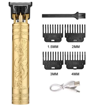 New Hair Clipper For Men's Beard Shaver Professional Version of Wireless Electric  Hair Trimmer Retro T9 Hair Cutting Machine