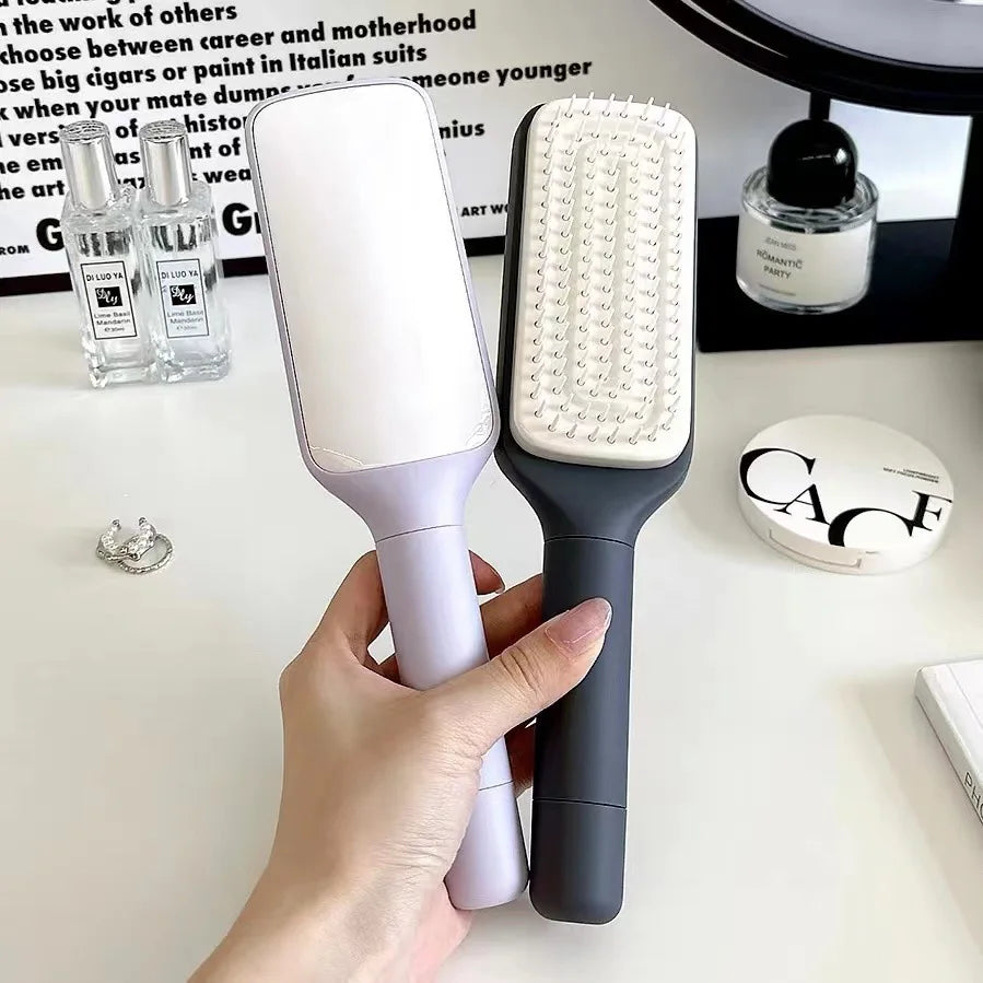 One-key Cleaning Hair Loss Airbag Scalp Massage Comb Anti-Static Hairbrush