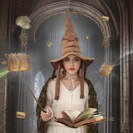 Halloween Witch Hat, Headwear for Party Cosplay, Masquerade Supplies