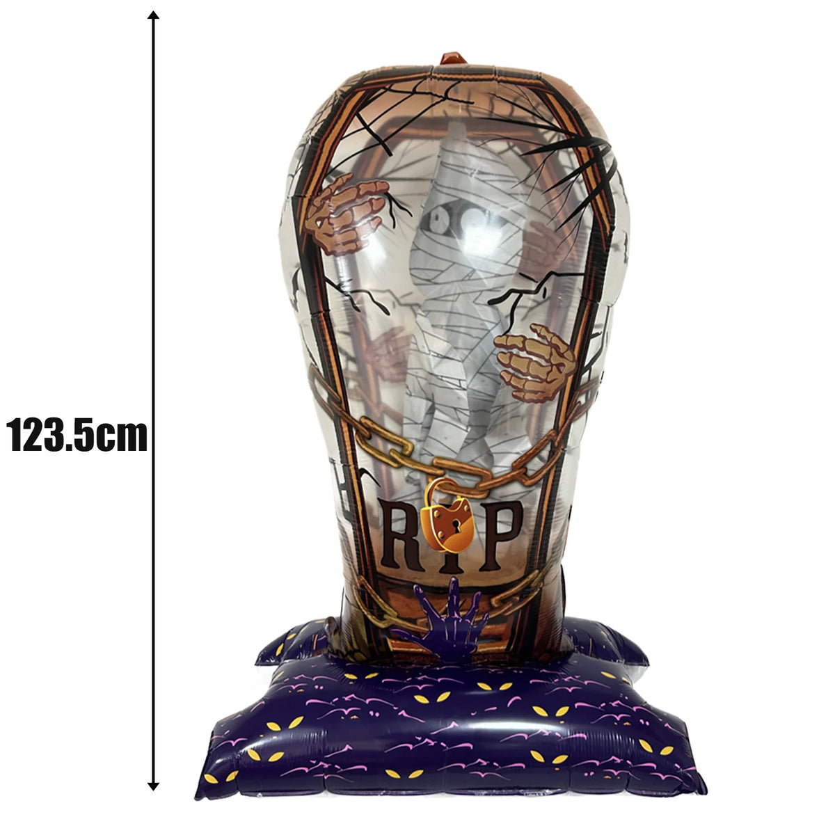 Halloween Balloon Giant Ghost Pumpkin Skull Castle Aluminum Film Standing Balloon
