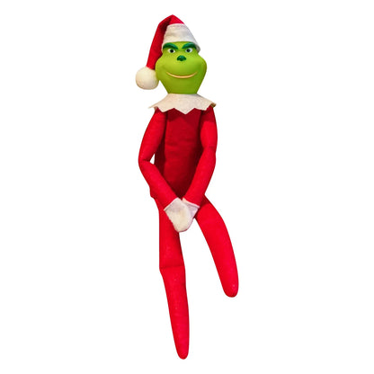 Christmas Elf Doll Anime Plush Figures Stocking Stuffer Shelf Accessories Xmas Decoration