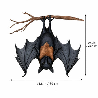 Halloween Bat Pendant Scary Bat Hanging Ornament for Tree