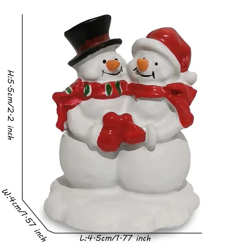 Christmas Village Set Accessories, Kids Playing Figurine,