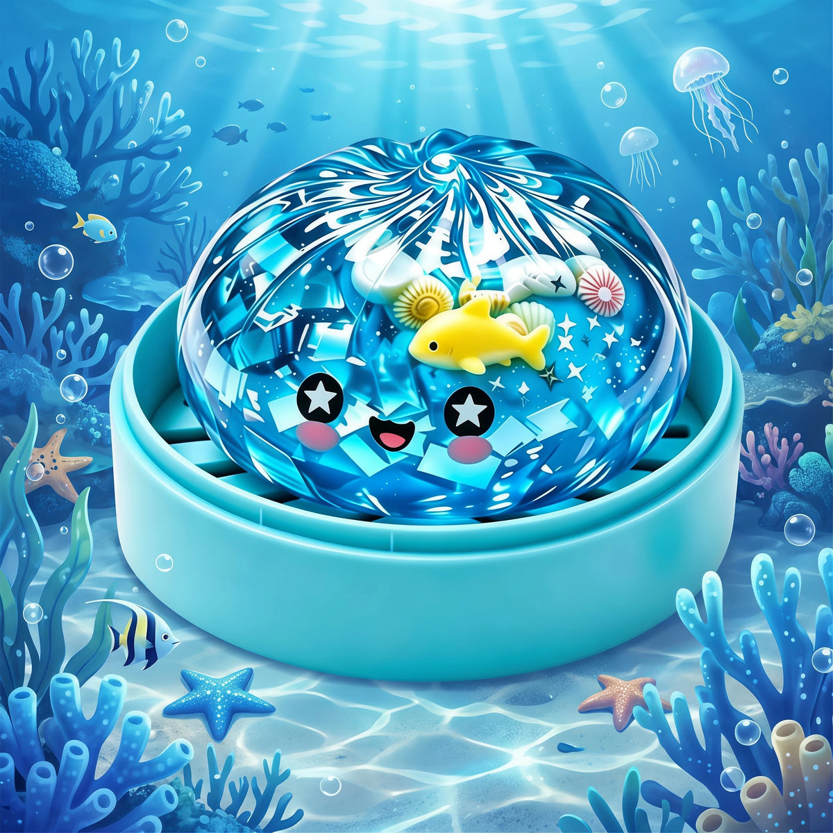 Halloween Ghosts Relieve Stress Money Sparkling Shark Dumplings