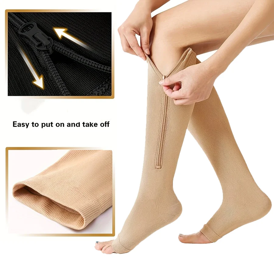 20–30mmHg Knee-High Compression Socks
