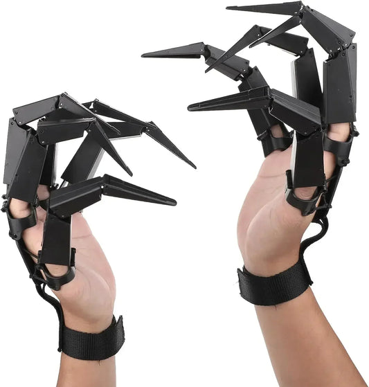 Halloween Articulated Fingers Fake Fingers Scary Skeleton Hand Cosplay Finger