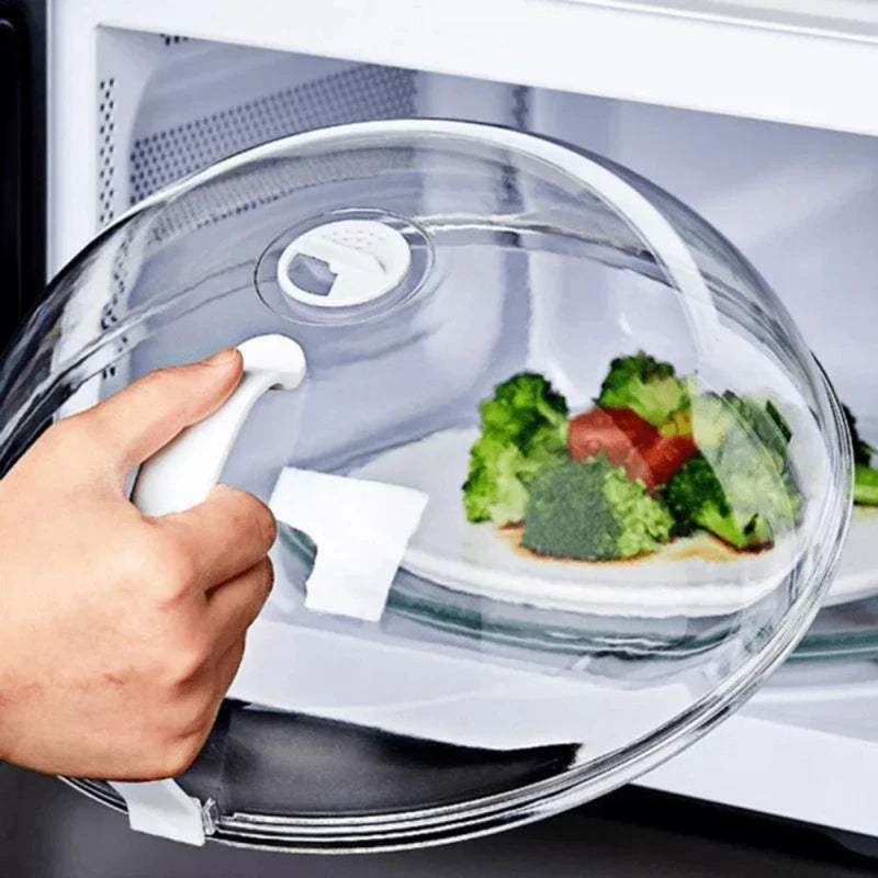 Microwave Food Splash Guard High Temperature Resistant Food Heating Cover