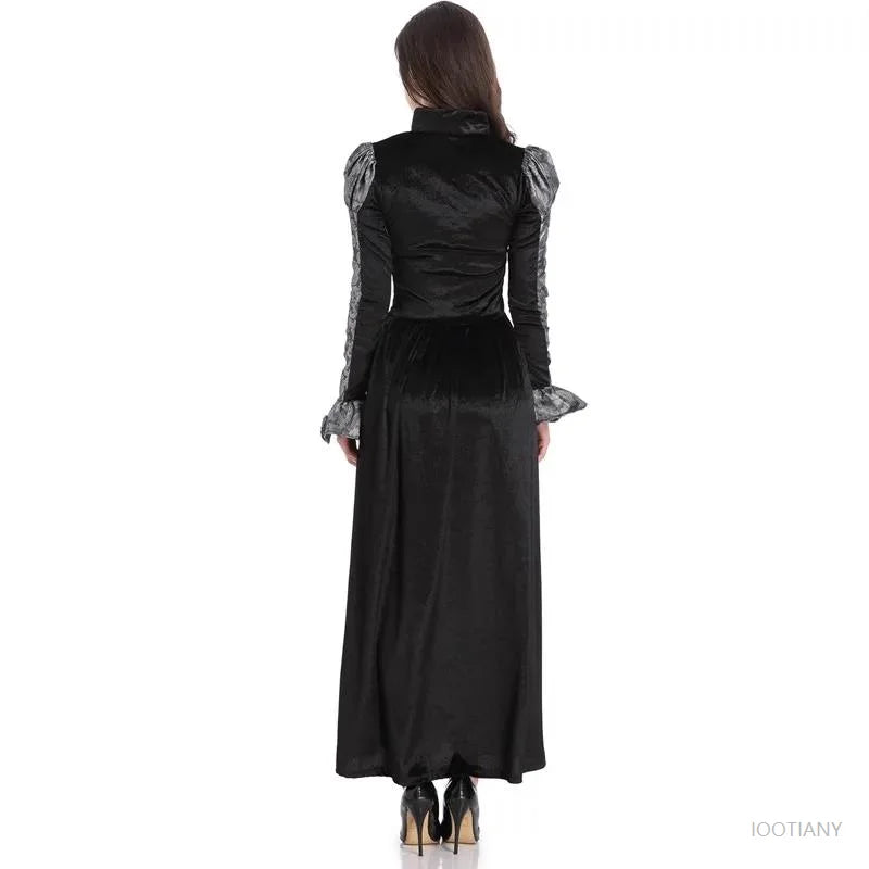 Halloween Day of the Dead Sexy European Medieval Retro Court