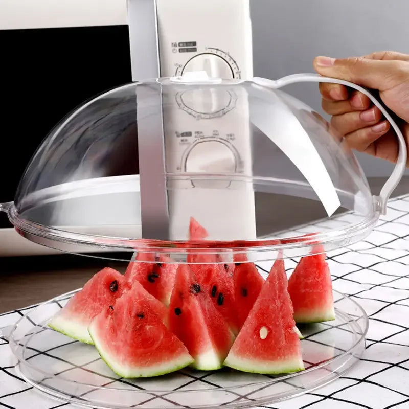 Microwave Food Splash Guard High Temperature Resistant Food Heating Cover