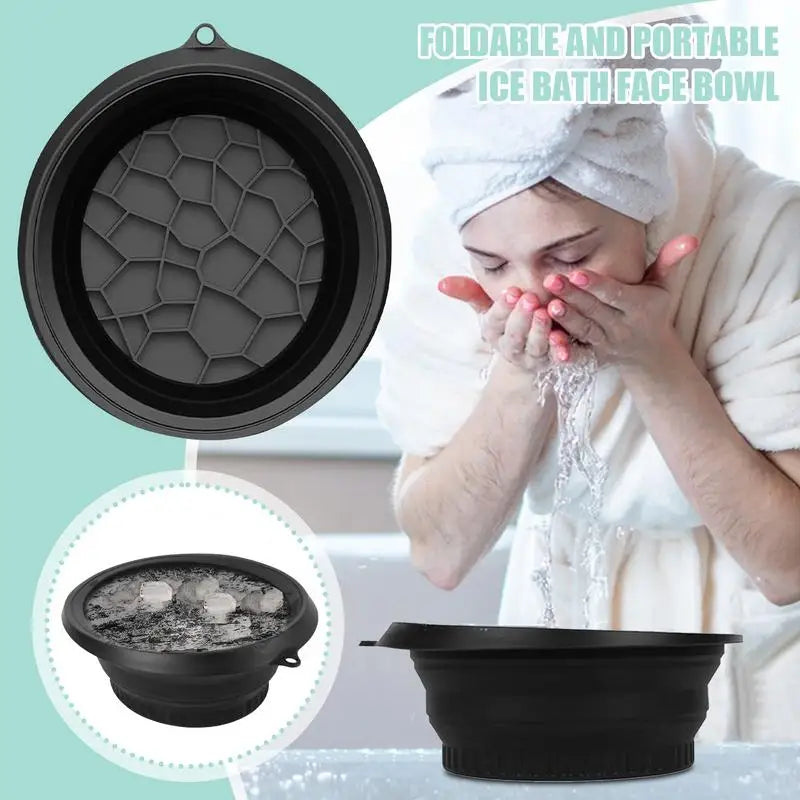 Portable Face Ice Bath Bowl for Facials