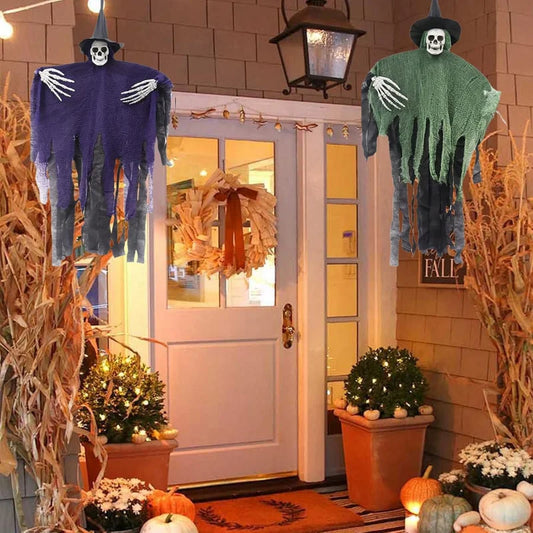 Halloween Hanging Skeleton Ghosts Decor Halloween's Skeleton Flying Ghost