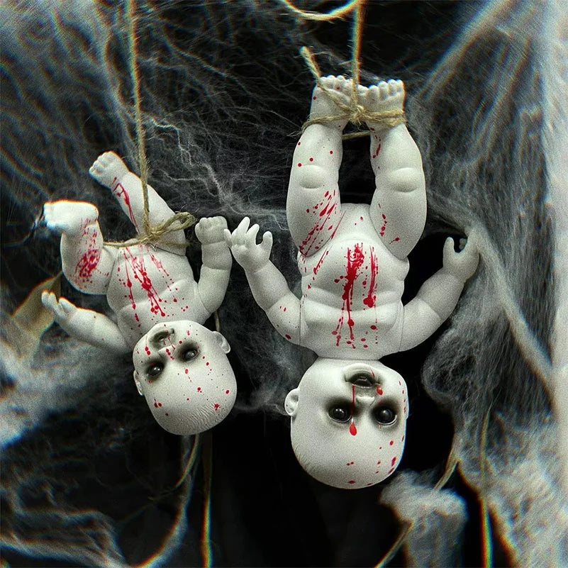 Halloween Hanging Ghost Dolls Spooky Tricky Toys Ornament