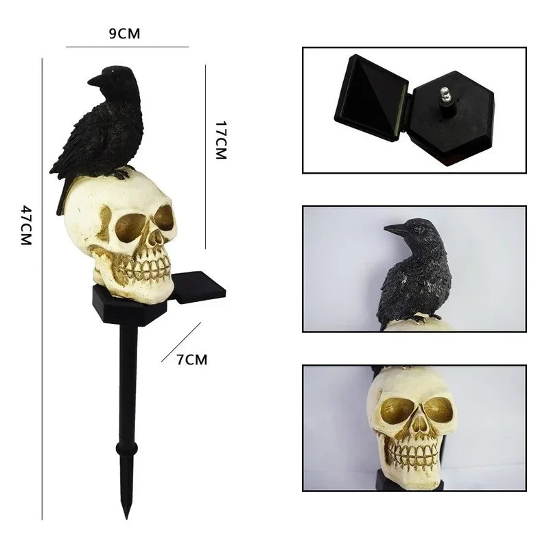 Halloween Outdoor Light Skeleton Ghost Horror Grimace Party Decor
