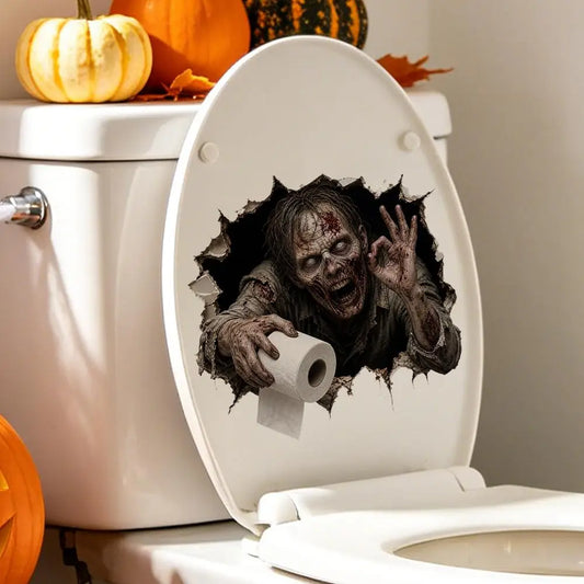 Halloween Wall Stickers Scary Ghost Interior Decoration