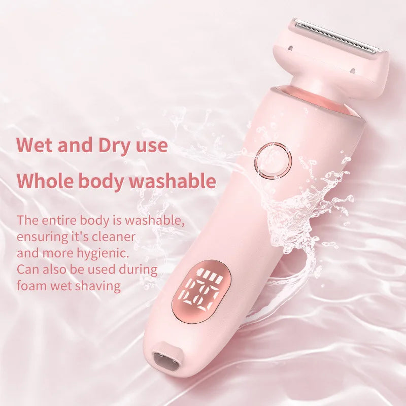 2 In 1 Women Electric Shaver Lady Razor