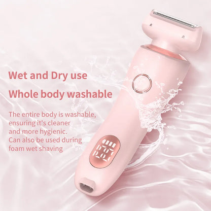 2 In 1 Women Electric Shaver Lady Razor