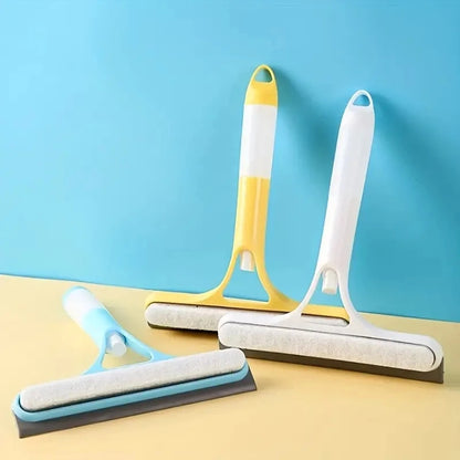 Household multi-function glass cleaning mirror with watering