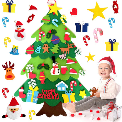 DIY Felt Christmas Tree Christmas Decoration for Christmas Ornaments