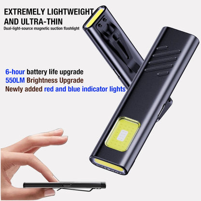 Mini portable outdoor maintenance emergency EDC flashlight