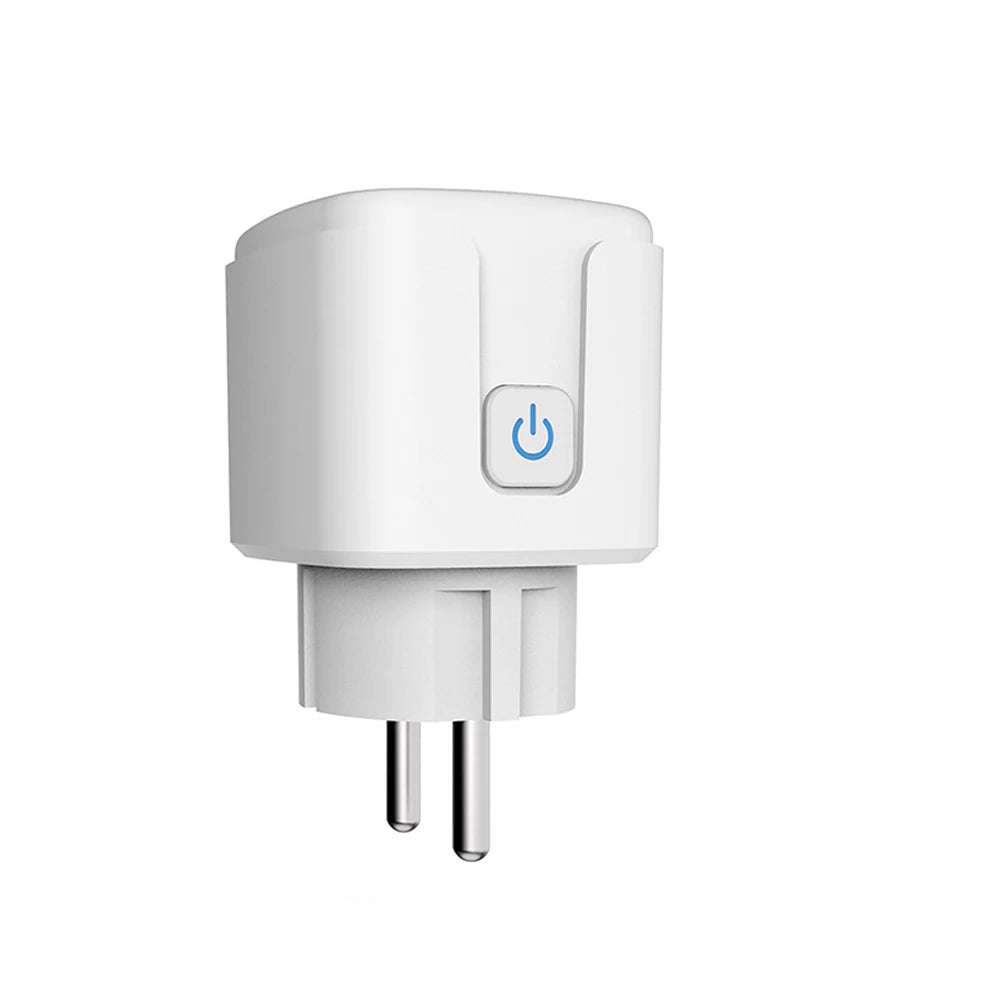 Smart Socket With Power Monitoring Timing Function Voice Control