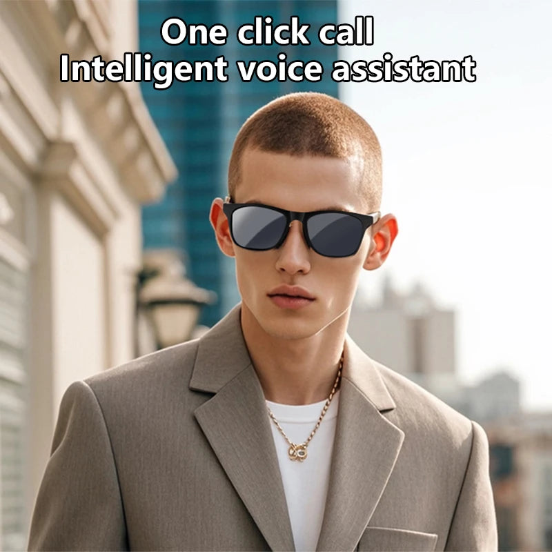 Smart Glasses Remote Control Touch Photo Camera Recording