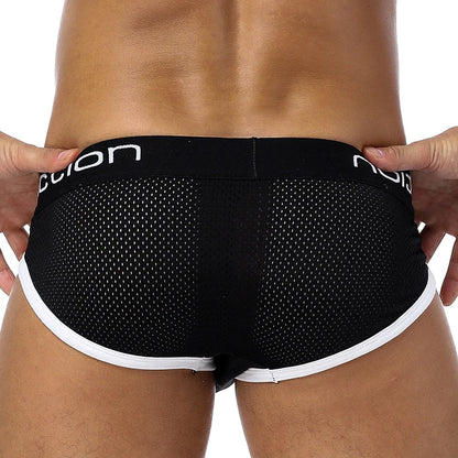 Qucik-Dry Sexy Men Briefs Breathable Mens Slip Cueca Male Panties Underpants Briefs
