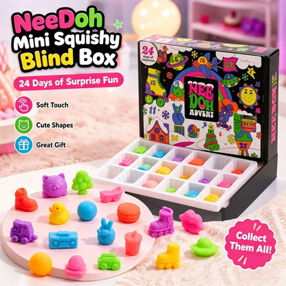 Halloween Advent Calendar 13 Days,Spooky Squishy Slow Rise Stress Relief Countdown Gift Box