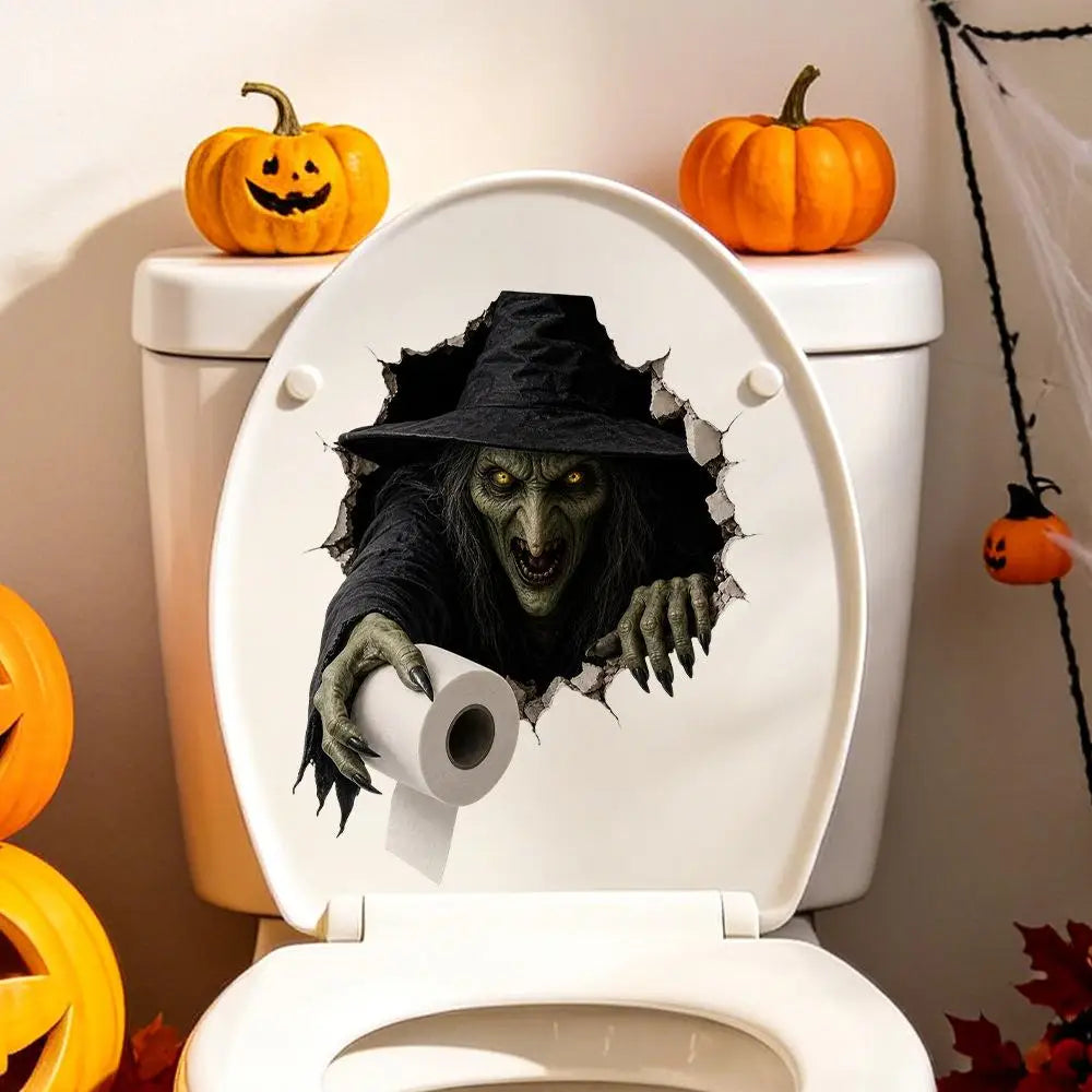 Halloween Wall Stickers Scary Ghost Interior Decoration