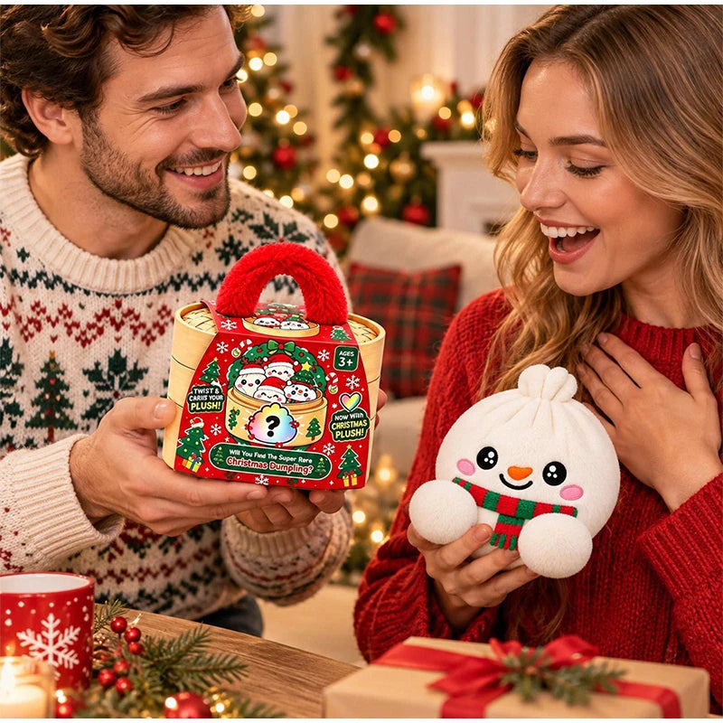 10cm Plush Steamed Stuffed Bun Pillow With Steamer Decompression Cute Expression Dumpling Ornaments