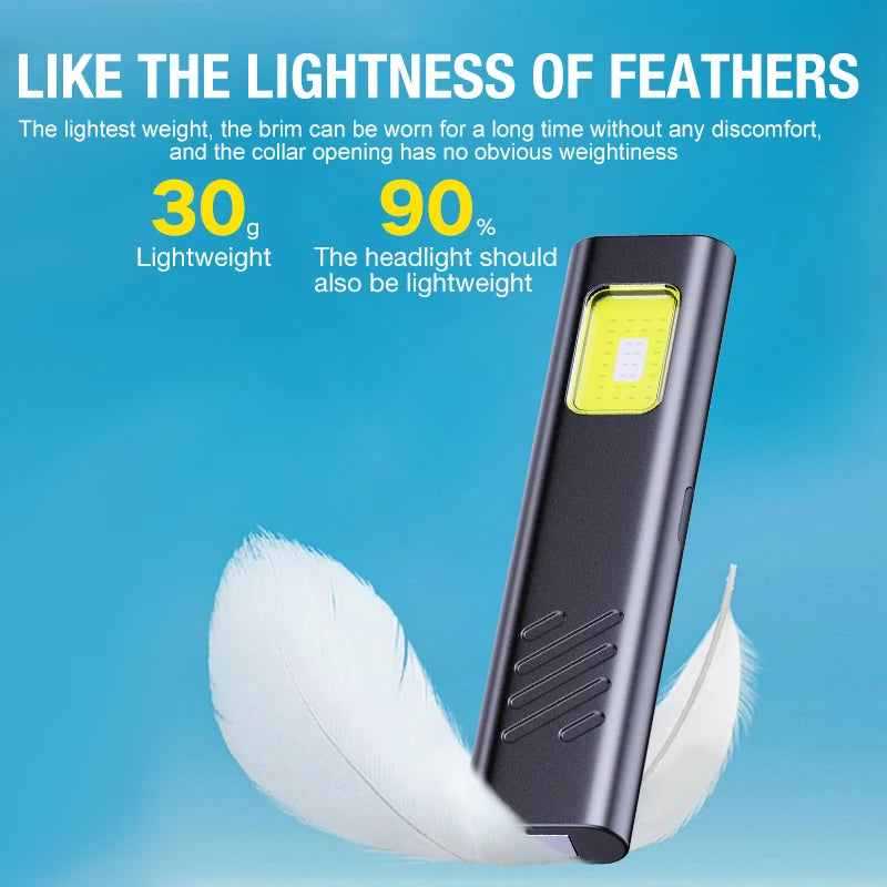 Mini portable outdoor maintenance emergency EDC flashlight