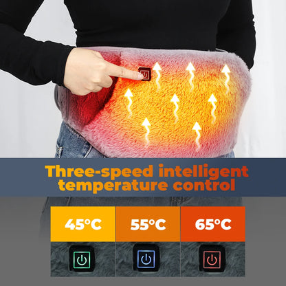 USB Rechargeable Abdominal & Waist Warming Belt