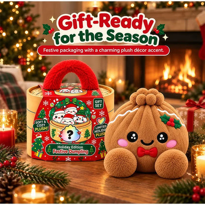 10cm Plush Steamed Stuffed Bun Pillow With Steamer Decompression Cute Expression Dumpling Ornaments