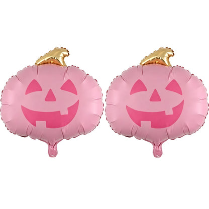 Halloween Party Foil Balloon Set Trick Treating Haunted House Decoration