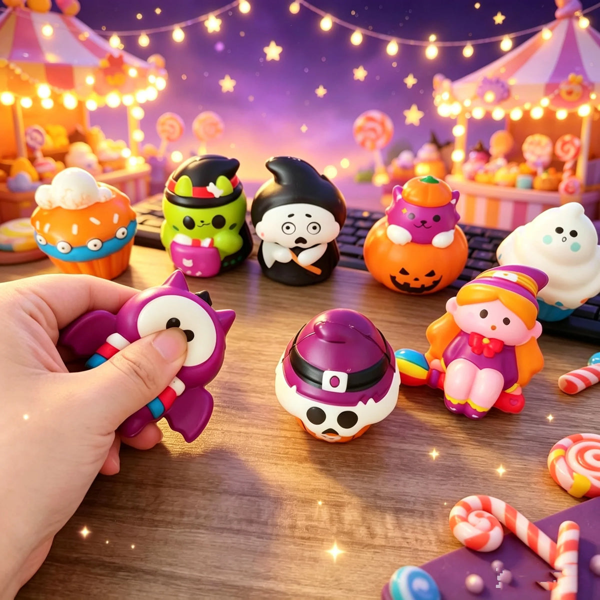 Halloween PU Slow Rebound Squeezing Decompression Gift