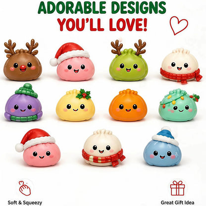 Hot Christmas Squishies Advent Calendar 24 Days Countdown