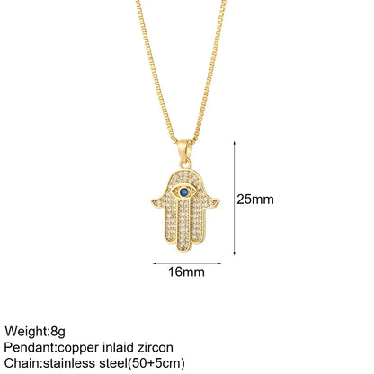 Pendant Woman's Collars Long Stainless Steel Chains Necklace