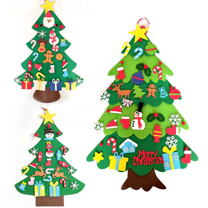 DIY Felt Christmas Tree Christmas Decoration for Christmas Ornaments