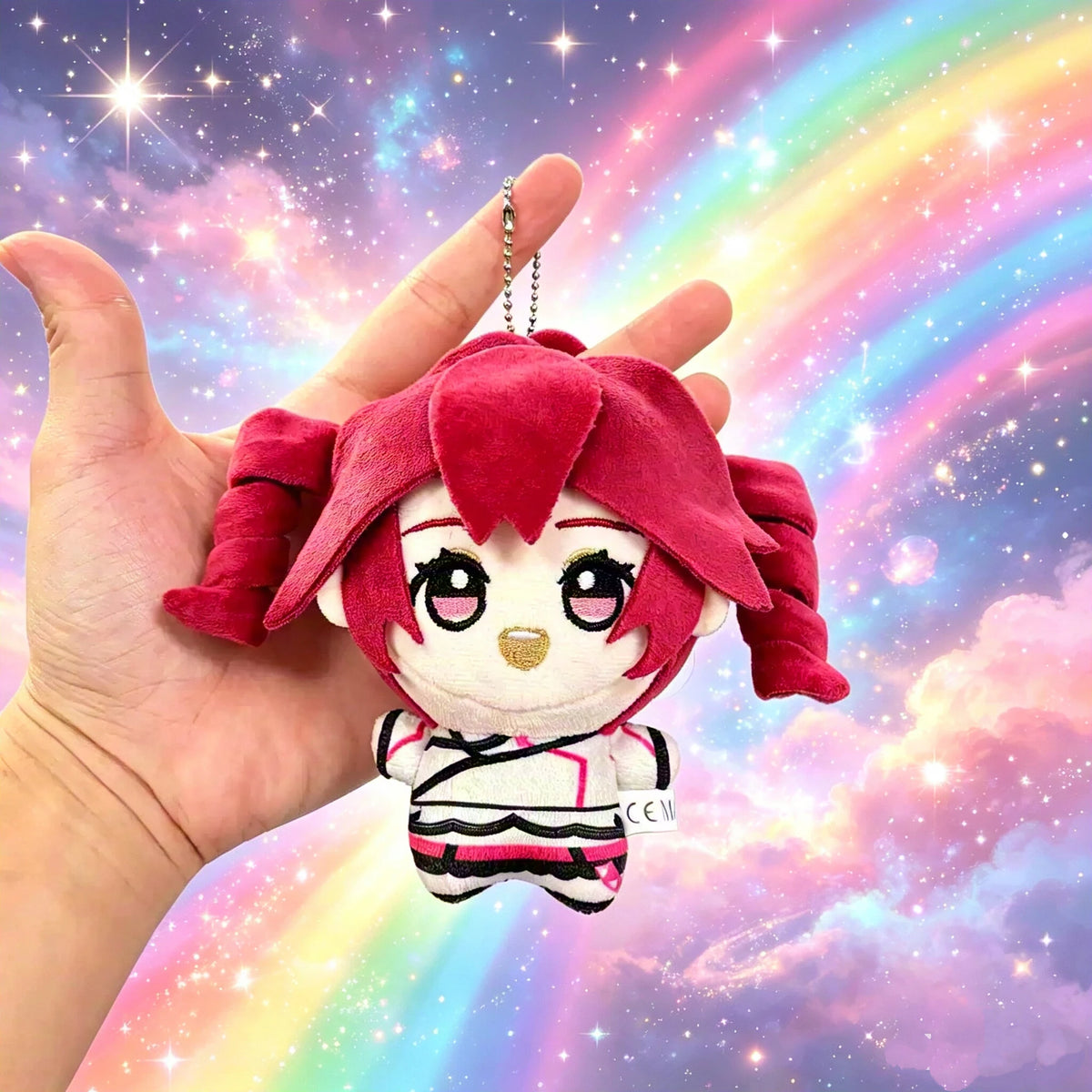 Anime Kasane Teto Cosplay Doll Kawaii Plush Stuffed Doll Ornament Christmas Gifts