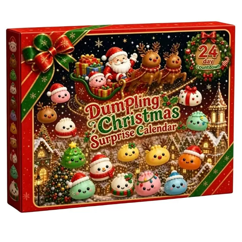 Hot Christmas Squishies Advent Calendar 24 Days Countdown