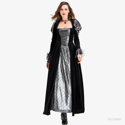 Halloween Day of the Dead Sexy European Medieval Retro Court