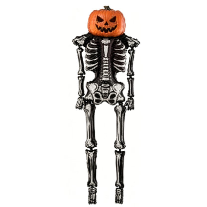 Halloween Party Foil Balloon Set Trick Treating Haunted House Decoration