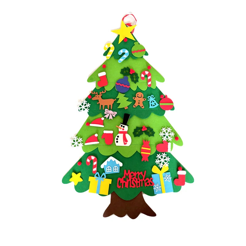 DIY Felt Christmas Tree Christmas Decoration for Christmas Ornaments