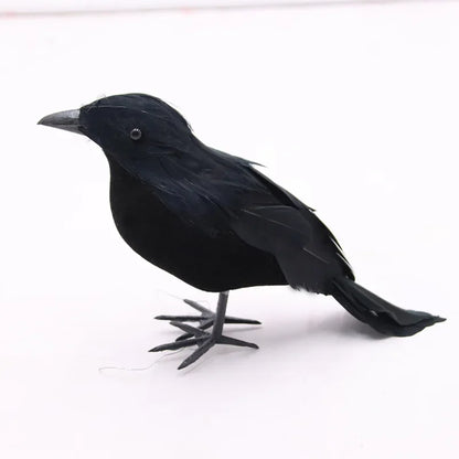 Halloween Decoration Simulation Black Crow Raven Bird Repellent Pest Control Pigeon
